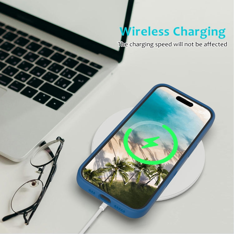 For iPhone 16 Plus Solid Color Silicone Phone Case(Cobalt Blue) - More iPhone Cases by PMC TechLife | Online Shopping South Africa | PMC TechLife | Buy Now Pay Later Mobicred