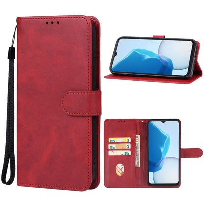 For DOOGEE N55 Leather Phone Case(Red) - Doogee Cases by PMC Jewellery | Online Shopping South Africa | PMC Jewellery | Buy Now Pay Later Mobicred