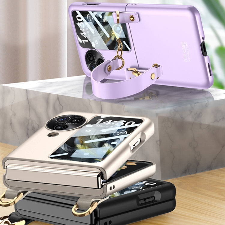 For OPPO Find N3 Flip GKK Integrated Ultra-thin Handbag Phone Case(Gold) - free shipping - PMC Jewellery - Order now!