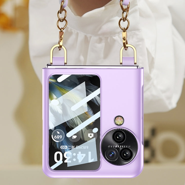 For OPPO Find N3 Flip GKK Integrated Ultra-thin Handbag Phone Case(Gold) - free shipping - PMC Jewellery - Order now!