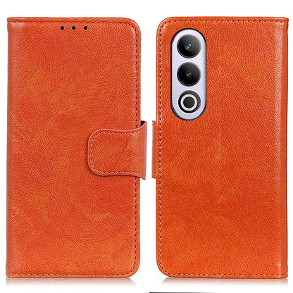 For OnePlus Nord 4E Global Nappa Texture Leather Phone Case(Orange) - OnePlus Cases by PMC Jewellery | Online Shopping South Africa | PMC Jewellery | Buy Now Pay Later Mobicred