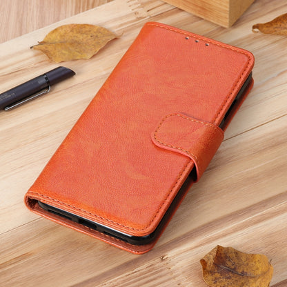 For OnePlus Nord 4E Global Nappa Texture Leather Phone Case(Orange) - OnePlus Cases by PMC Jewellery | Online Shopping South Africa | PMC Jewellery | Buy Now Pay Later Mobicred