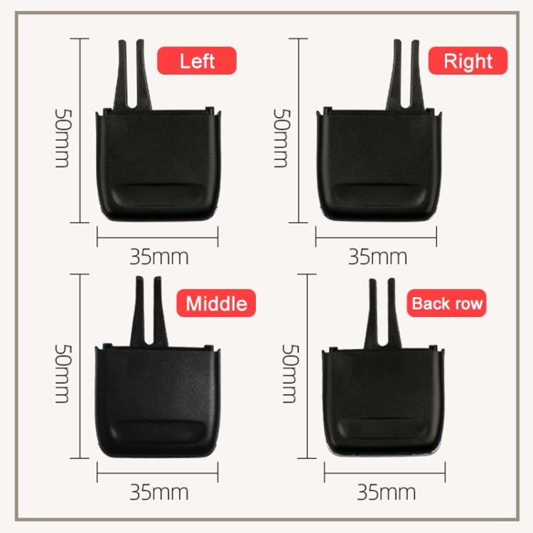 For Porsche Panamera Left Driving Car Air Conditioning Air Outlet Paddle, Type:Left Side - Air Conditioning System by PMC TechLife | Online Shopping South Africa | PMC TechLife | Buy Now Pay Later Mobicred