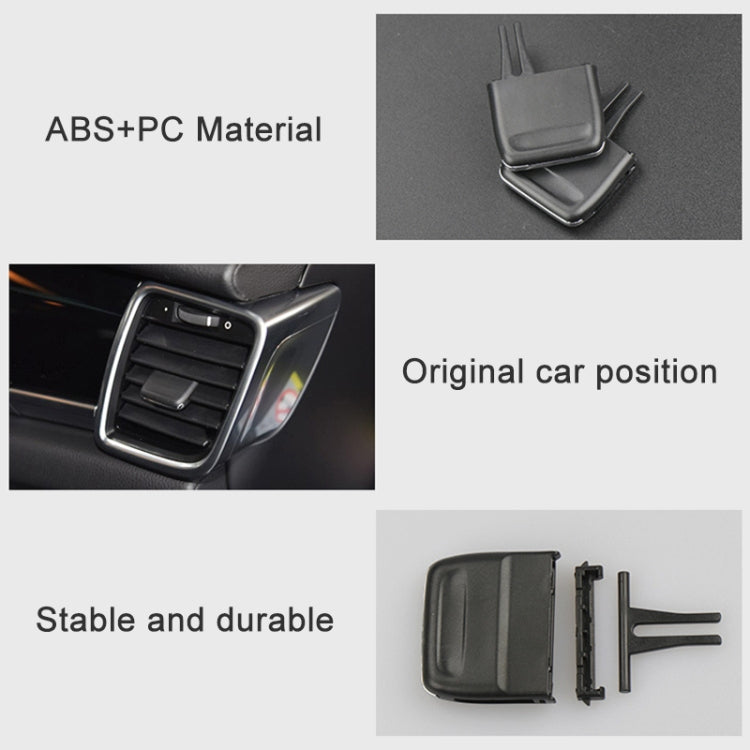 For Porsche Panamera Left Driving Car Air Conditioning Air Outlet Paddle, Type:Right Side - Air Conditioning System by PMC TechLife | Online Shopping South Africa | PMC TechLife | Buy Now Pay Later Mobicred