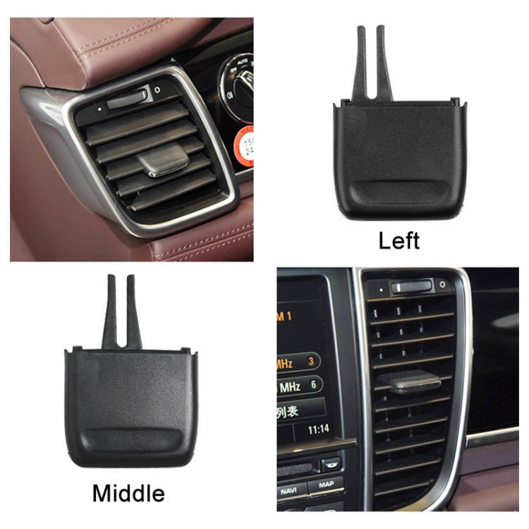 For Porsche Panamera Left Driving Car Air Conditioning Air Outlet Paddle, Type:Rear Row - Air Conditioning System by PMC TechLife | Online Shopping South Africa | PMC TechLife | Buy Now Pay Later Mobicred