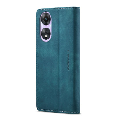 For OPPO A58 5G / A58X 5G CaseMe 013 Multifunctional Horizontal Flip Leather Phone Case(Blue) - OPPO Cases by CaseMe | Online Shopping South Africa | PMC Jewellery | Buy Now Pay Later Mobicred