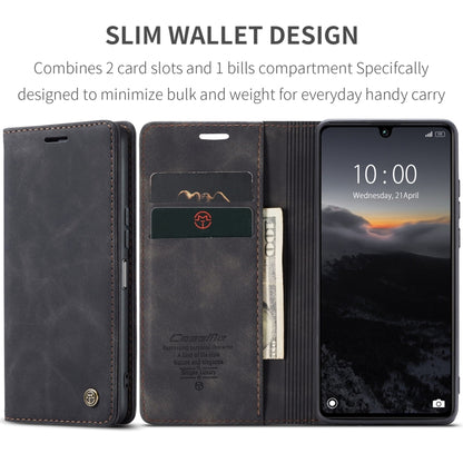 For Xiaomi Redmi 13C 4G Global / 13C 5G CaseMe 013 Multifunctional Horizontal Flip Leather Phone Case(Black) - Xiaomi Cases by CaseMe | Online Shopping South Africa | PMC Jewellery | Buy Now Pay Later Mobicred