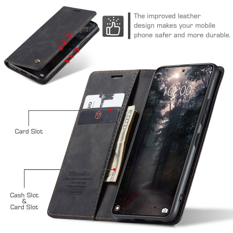 For Xiaomi 14 CaseMe 013 Multifunctional Horizontal Flip Leather Phone Case(Black) - 14 Cases by CaseMe | Online Shopping South Africa | PMC Jewellery | Buy Now Pay Later Mobicred