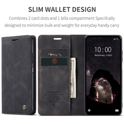 For Xiaomi Redmi Note 13 5G CaseMe 013 Multifunctional Horizontal Flip Leather Phone Case(Black) - Xiaomi Cases by CaseMe | Online Shopping South Africa | PMC Jewellery | Buy Now Pay Later Mobicred