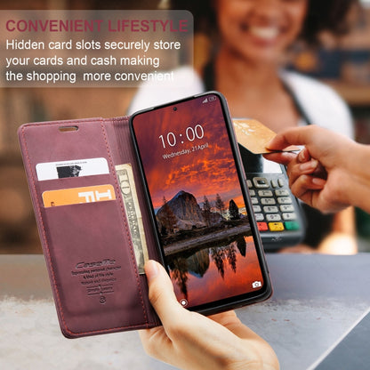 For Xiaomi Redmi Note 13 Pro 4G CaseMe 013 Multifunctional Horizontal Flip Leather Phone Case(Wine Red) - Xiaomi Cases by CaseMe | Online Shopping South Africa | PMC Jewellery | Buy Now Pay Later Mobicred