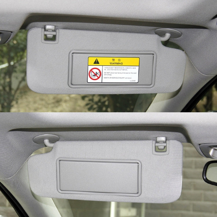 For Buick / Chevrolet Left-hand Drive Car Sun Visor Makeup Mirror 23196443(Cream) - Sunglasses & Glasses Clips by PMC TechLife | Online Shopping South Africa | PMC TechLife | Buy Now Pay Later Mobicred