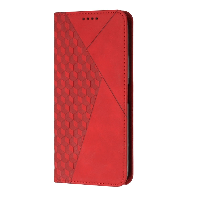 For Xiaomi Redmi K70 / K70 Pro Diamond Splicing Skin Feel Magnetic Leather Phone Case(Red) - free shipping - PMC Jewellery - Order now!