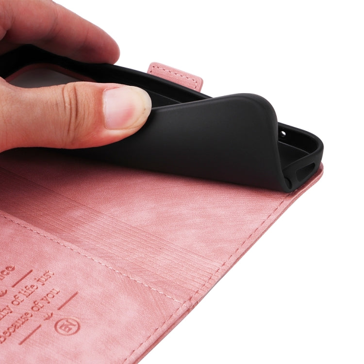 For iPhone 16 Pro Max BETOPNICE Dual-side Buckle Leather Phone Case(Pink) - iPhone 16 Pro Max Cases by BETOPNICE | Online Shopping South Africa | PMC TechLife | Buy Now Pay Later Mobicred