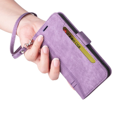 For iPhone 16 BETOPNICE Dual-side Buckle Leather Phone Case(Purple) - iPhone 16 Cases by BETOPNICE | Online Shopping South Africa | PMC Jewellery | Buy Now Pay Later Mobicred