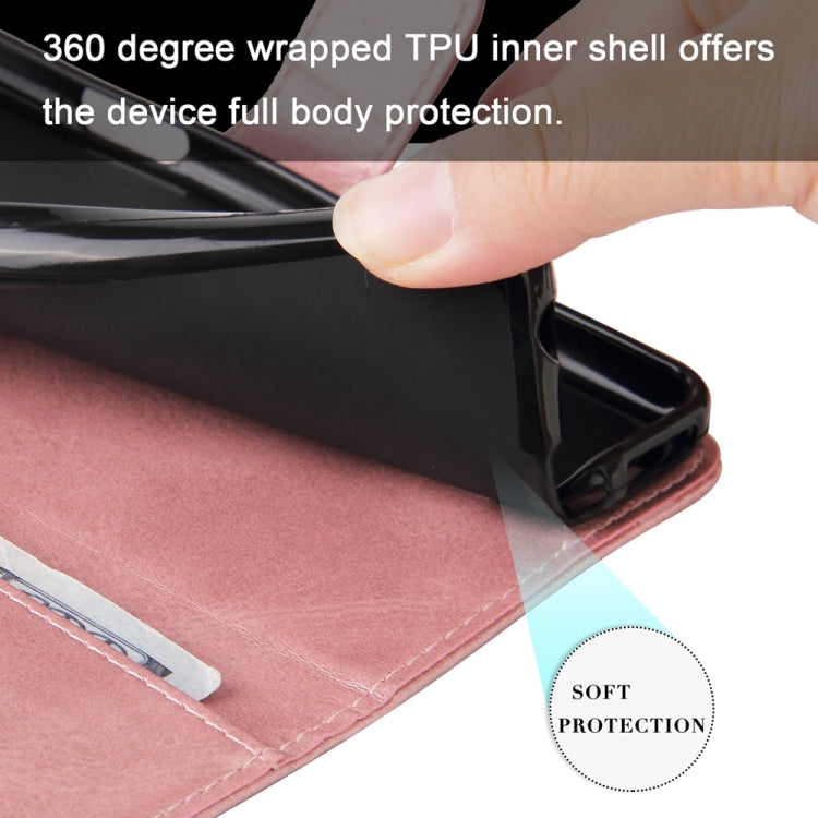 For iPhone 16e Fashion Calf Texture Zipper Leather Phone Case(Rose Gold) - iPhone 16e Cases by PMC TechLife | Online Shopping South Africa | PMC TechLife | Buy Now Pay Later Mobicred