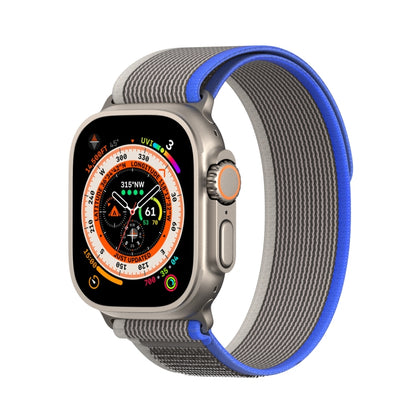 For Apple Watch 42mm DUX DUCIS YJ Series Nylon Watch Band(Blue) - Watch Bands by DUX DUCIS | Online Shopping South Africa | PMC Jewellery | Buy Now Pay Later Mobicred