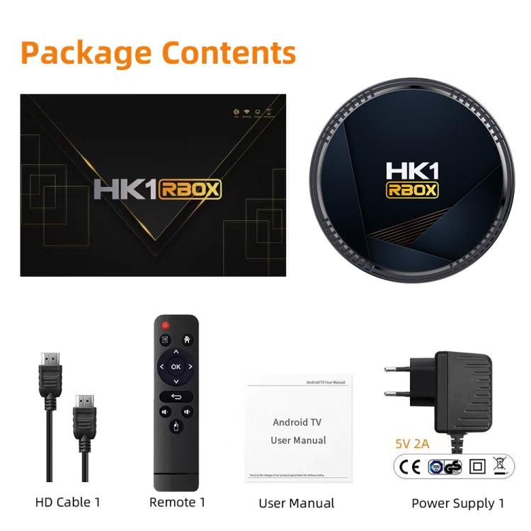 HK1RBOX H8-H618 Android 12.0 Allwinner H618 Quad Core Smart TV Box, Memory:4GB+64GB(EU Plug) - Allwinner H6 by PMC Jewellery | Online Shopping South Africa | PMC Jewellery | Buy Now Pay Later Mobicred