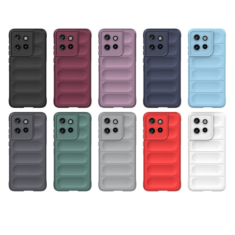 For Motorola Edge 50 Neo Magic Shield TPU + Flannel Phone Case(Red) - free shipping - PMC TechLife - Order now!