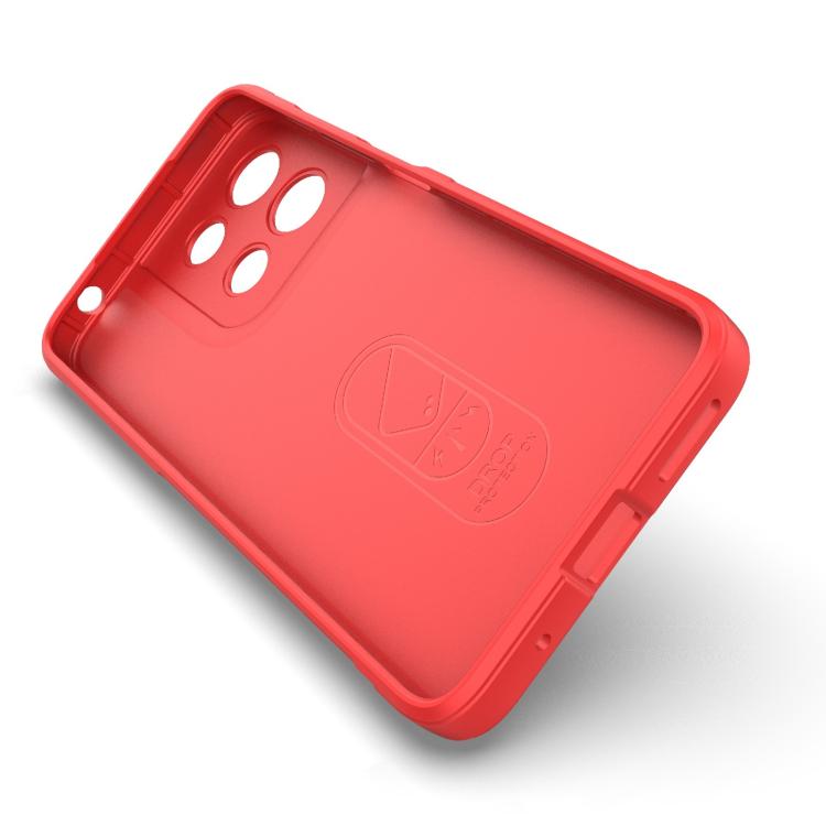 For Motorola Moto G15 4G Global Magic Shield TPU + Flannel Phone Case(Dark Grey) - free shipping - PMC TechLife - Order now!