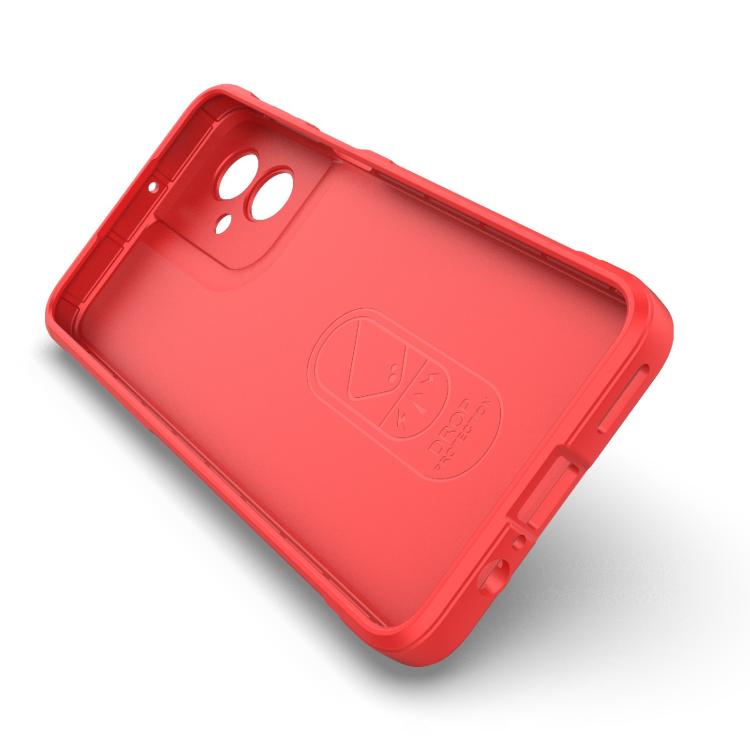 For Motorola Moto G55 5G Global Magic Shield TPU + Flannel Phone Case(Black) - free shipping - PMC TechLife - Order now!