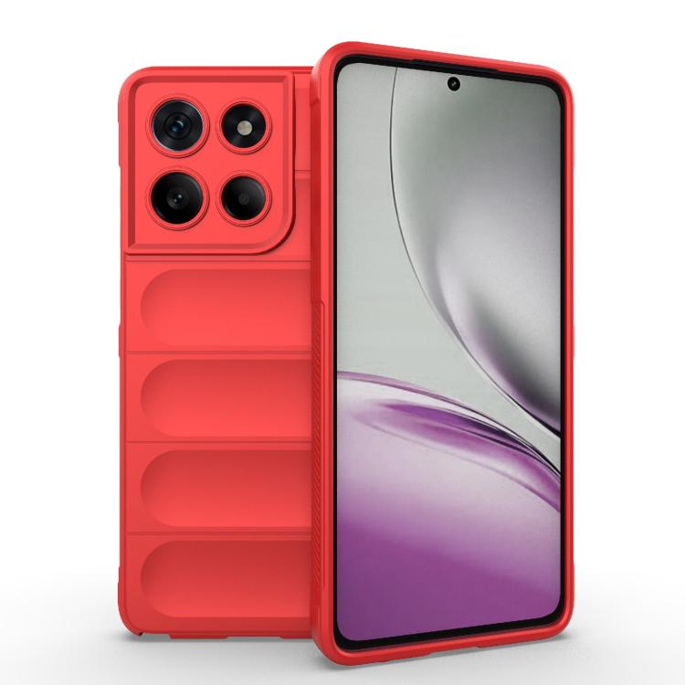 For Motorola Edge 60 Stylus 5G Global Magic Shield TPU + Flannel Phone Case(Red) - free shipping - PMC TechLife - Order now!