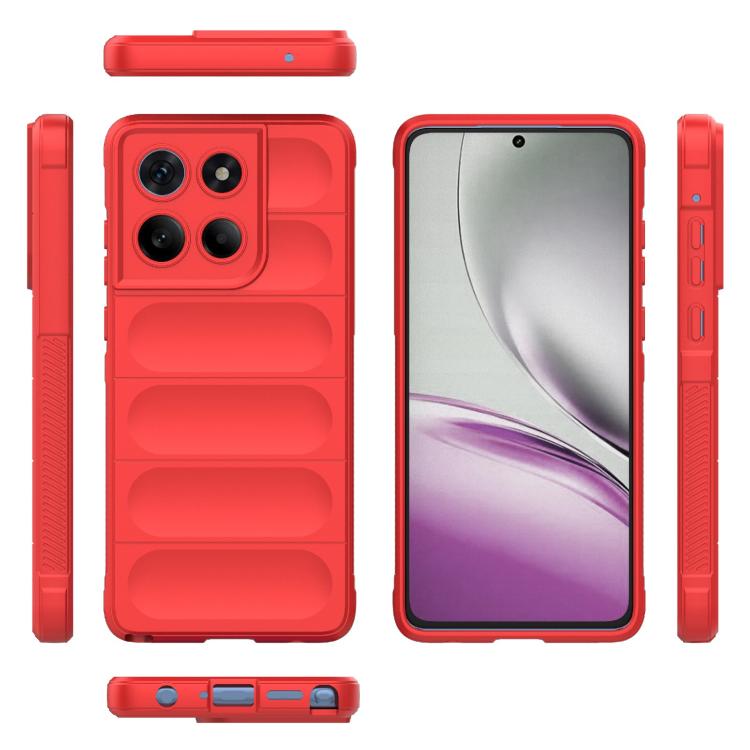 For Motorola Edge 60 Stylus 5G Global Magic Shield TPU + Flannel Phone Case(Red) - free shipping - PMC TechLife - Order now!