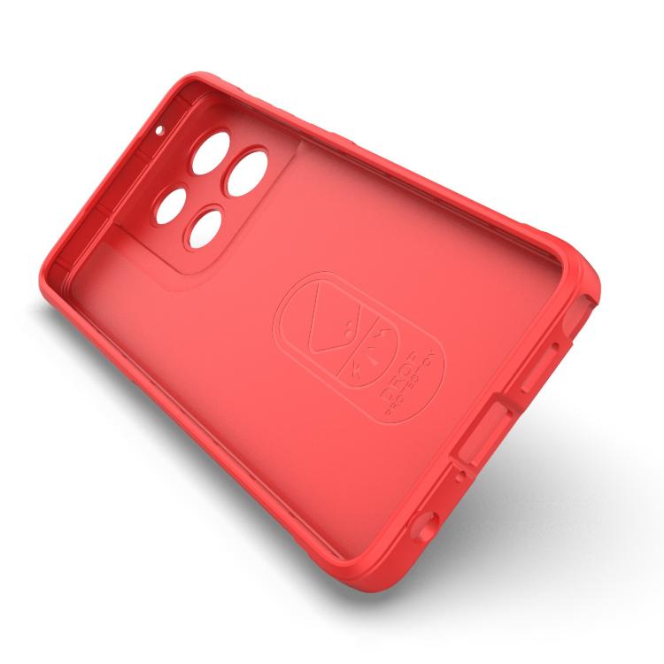 For Motorola Edge 60 Stylus 5G Global Magic Shield TPU + Flannel Phone Case(Red) - free shipping - PMC TechLife - Order now!