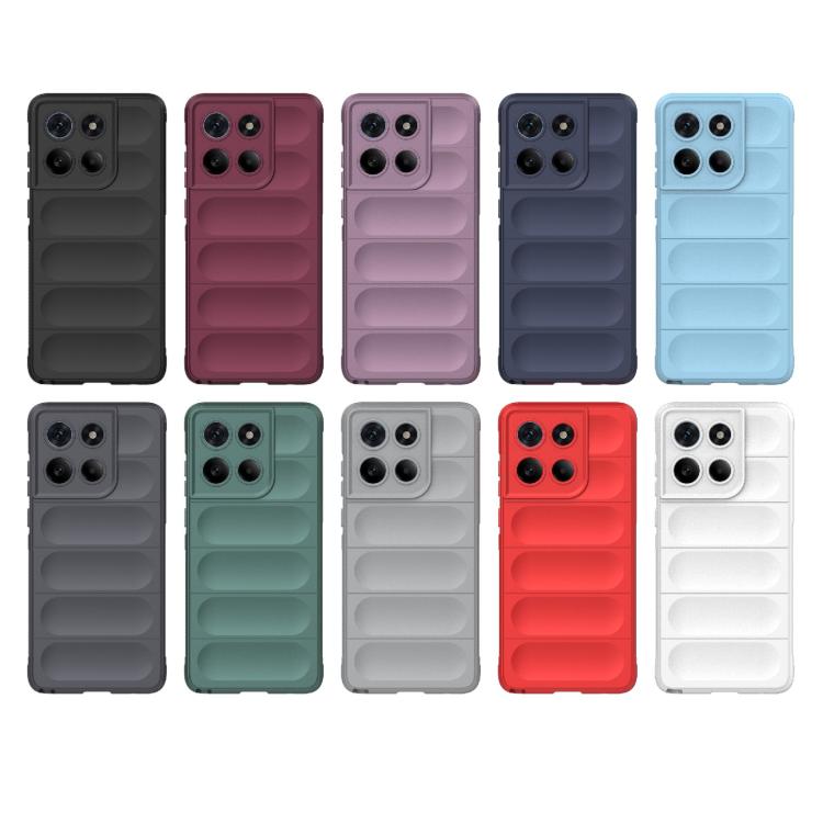 For Motorola Edge 60 Stylus 5G Global Magic Shield TPU + Flannel Phone Case(Red) - free shipping - PMC TechLife - Order now!