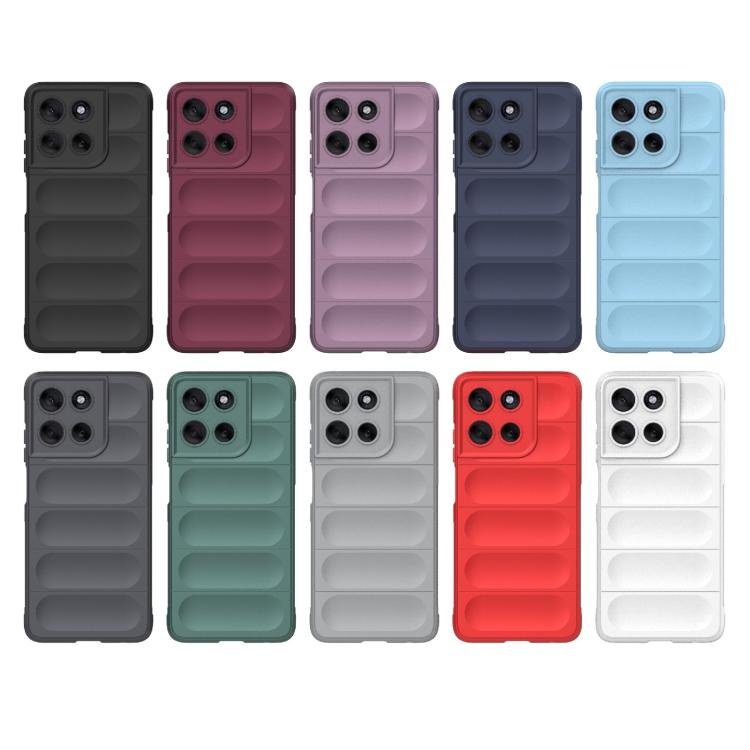For Motorola Moto G56 5G Magic Shield TPU + Flannel Phone Case(Red) - free shipping - PMC TechLife - Order now!