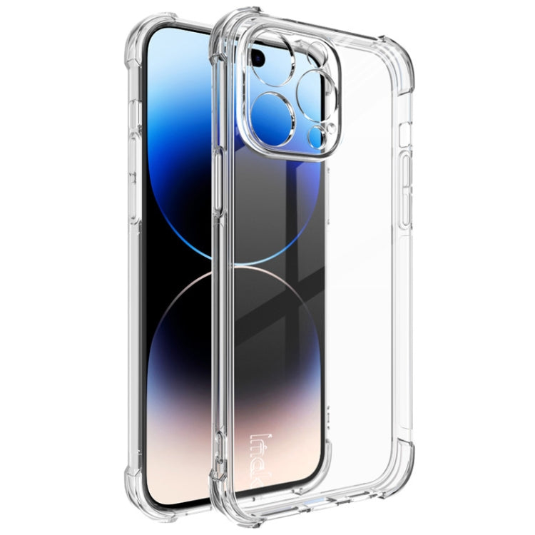 For iPhone 15 Pro Max imak Shockproof Airbag TPU Phone Case(Transparent) - iPhone 15 Pro Max Cases by imak | Online Shopping South Africa | PMC Jewellery | Buy Now Pay Later Mobicred