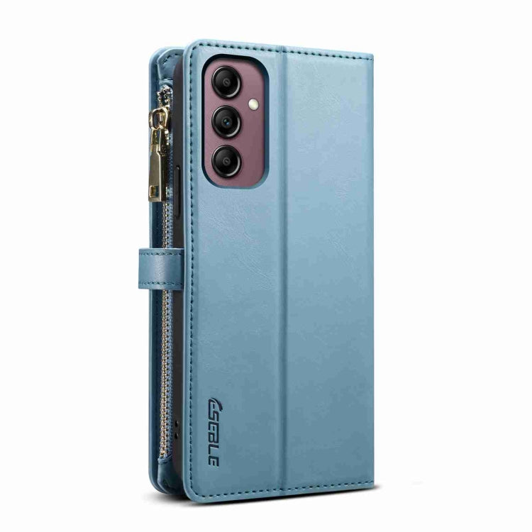 For Samsung Galaxy A35 5G ESEBLE Star Series Lanyard Zipper Wallet RFID Leather Case(Blue) - Galaxy Phone Cases by ESEBLE | Online Shopping South Africa | PMC TechLife | Buy Now Pay Later Mobicred