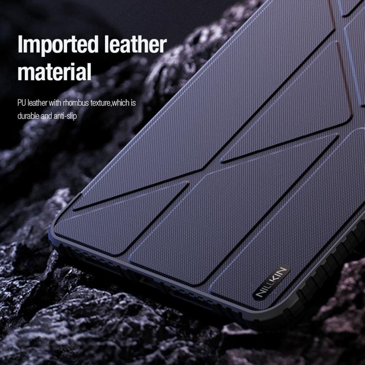 For Xiaomi Pad 7 / Pad 7 Pro NILLKIN Bumper Pro Camshield Tablet Leather Case(Black) - More Tablet Cases by NILLKIN | Online Shopping South Africa | PMc TechLife | Buy Now Pay Later Mobicred