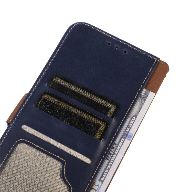 For OnePlus Nord 4 Magnetic Crazy Horse Texture Genuine Leather RFID Phone Case(Blue) - OnePlus Cases by PMC TechLife | Online Shopping South Africa | PMC TechLife | Buy Now Pay Later Mobicred