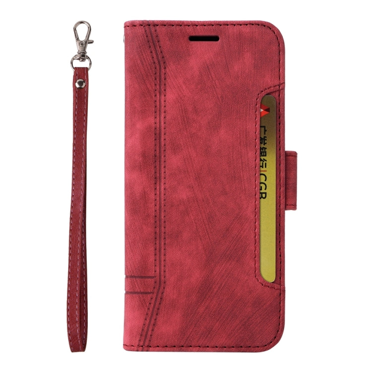 For OPPO Reno11 Pro 5G Global BETOPNICE Dual-side Buckle Leather Phone Case(Red) - Reno11 Pro Cases by BETOPNICE | Online Shopping South Africa | PMC Jewellery | Buy Now Pay Later Mobicred