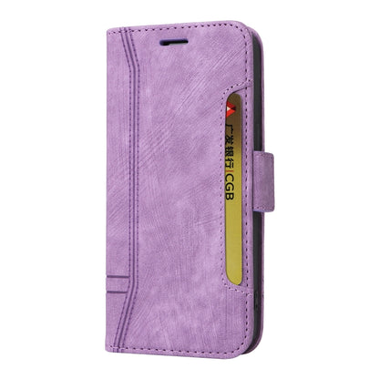 For Samsung Galaxy S24 BETOPNICE Dual-side Buckle Leather Phone Case(Purple) - Galaxy Phone Cases by BETOPNICE | Online Shopping South Africa | PMC Jewellery | Buy Now Pay Later Mobicred