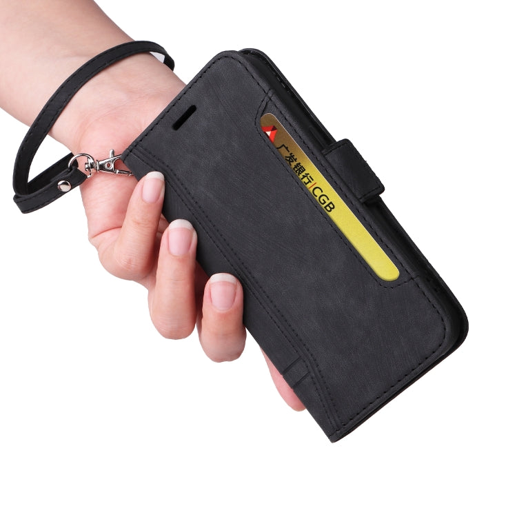 For Samsung Galaxy S24+ BETOPNICE Dual-side Buckle Leather Phone Case(Black) - free shipping - PMC Jewellery - Order now!