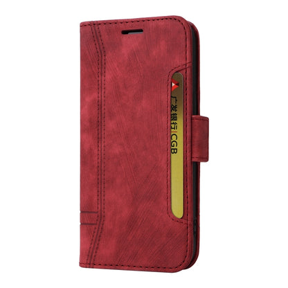 For Samsung Galaxy S24+ BETOPNICE Dual-side Buckle Leather Phone Case(Red) - Galaxy Phone Cases by BETOPNICE | Online Shopping South Africa | PMC Jewellery | Buy Now Pay Later Mobicred