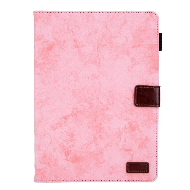For Amazon Fire Max 11 2023 Cloth Texture Leather Smart Tablet Case(Pink) - Amazon by PMC TechLife | Online Shopping South Africa | PMC TechLife | Buy Now Pay Later Mobicred