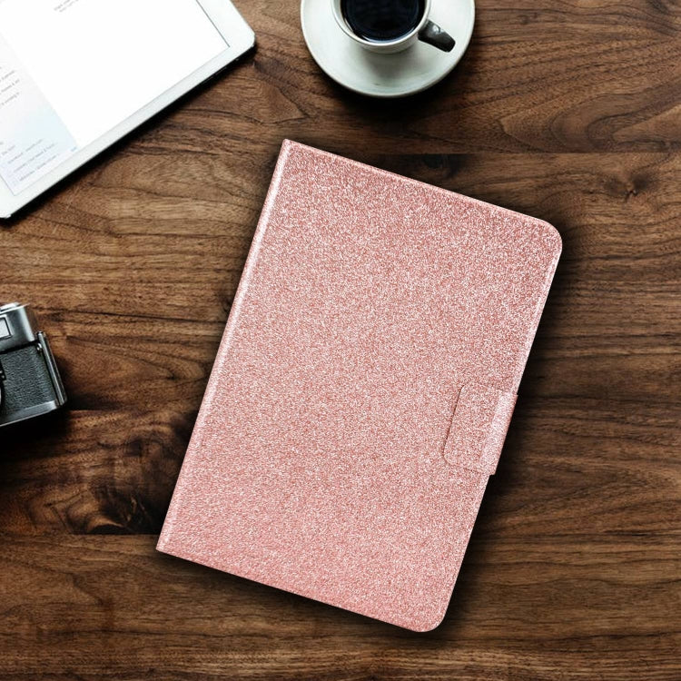 For Amazon Fire Max 11 2023 Glitter Powder Smart Leather Tablet Case(Rose Gold) - free shipping - PMC TechLife - Order now!