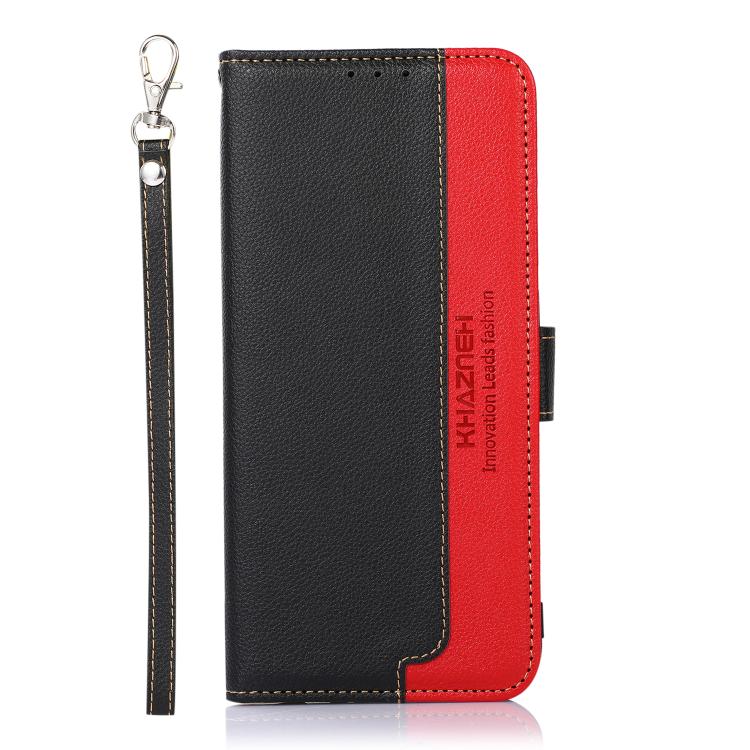 For iPhone 17 KHAZNEH Litchi Texture Leather RFID Phone Case(Black) - free shipping - PMc TechLife - Order now!