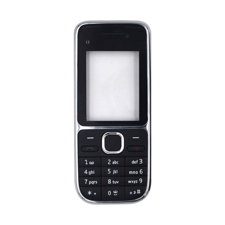 For Nokia c2-01 Full Housing Cover(Black) - Full Housing Cover by PMC TechLife | Online Shopping South Africa | PMC TechLife