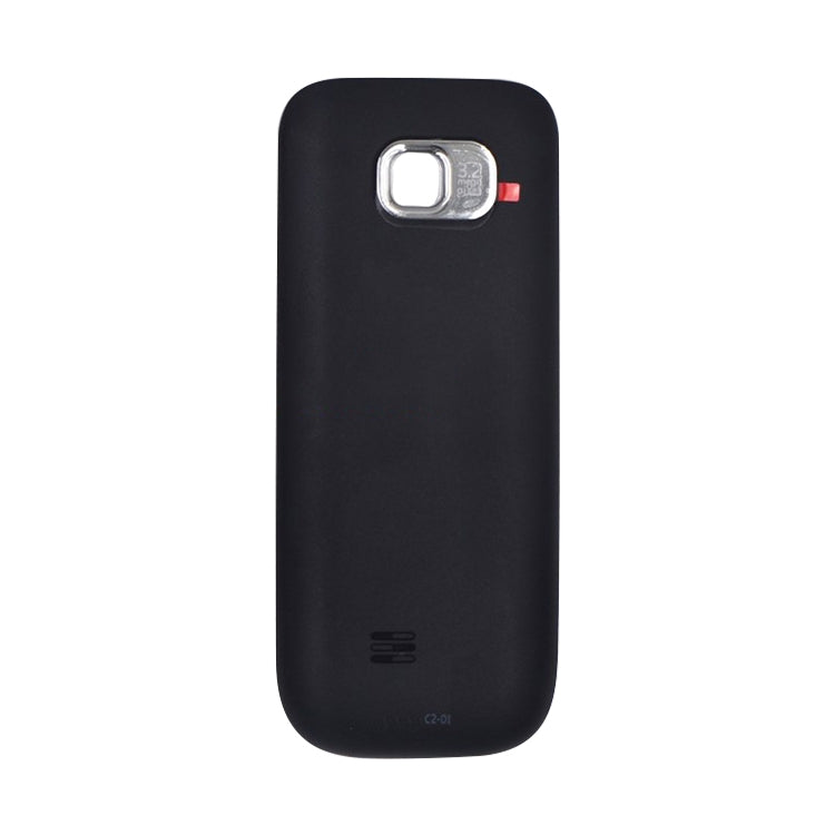 For Nokia c2-01 Full Housing Cover(Black) - Full Housing Cover by PMC TechLife | Online Shopping South Africa | PMC TechLife