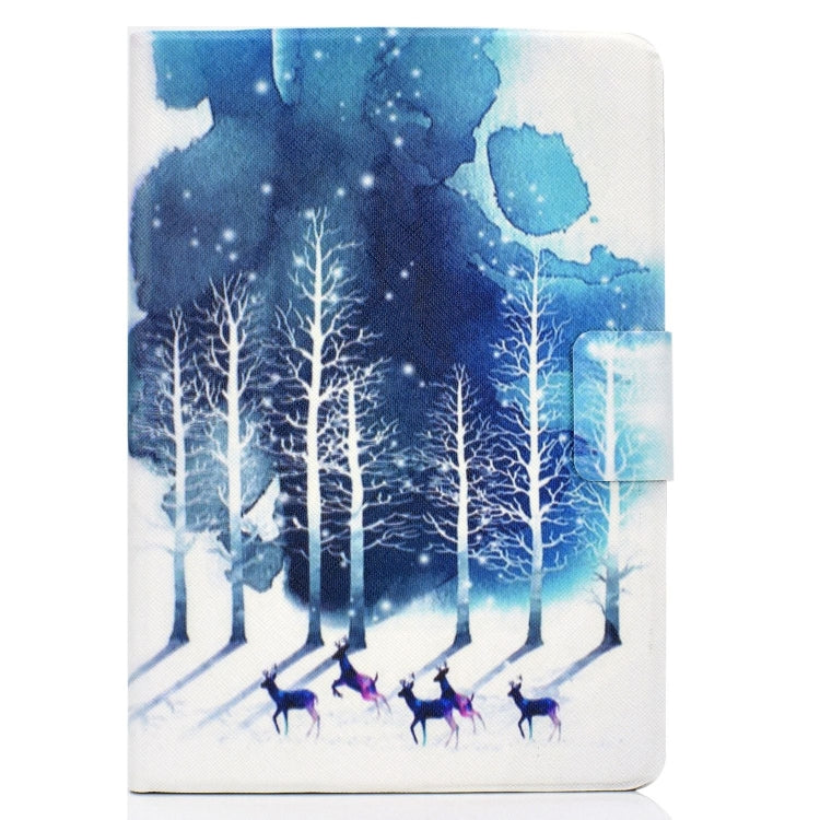 For Amazon Fire Max 11 2023 Colored Drawing Smart Leather Tablet Case(Purple Fawns) - Amazon by PMC TechLife | Online Shopping South Africa | PMC TechLife | Buy Now Pay Later Mobicred