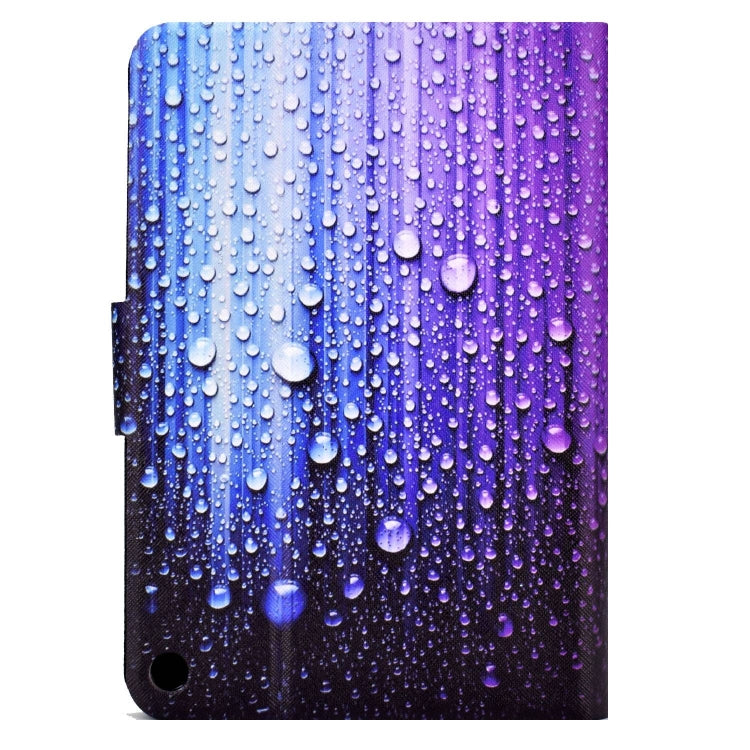 For Amazon Fire Max 11 2023 Colored Drawing Smart Leather Tablet Case(Waterdrop) - Amazon by PMC TechLife | Online Shopping South Africa | PMC TechLife | Buy Now Pay Later Mobicred