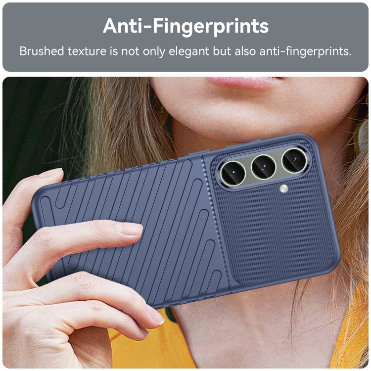 For Samsung Galaxy S24+ 5G Thunderbolt Shockproof TPU Phone Case(Blue) - Galaxy S24+ 5G Cases by PMC TechLife | Online Shopping South Africa | PMC TechLife