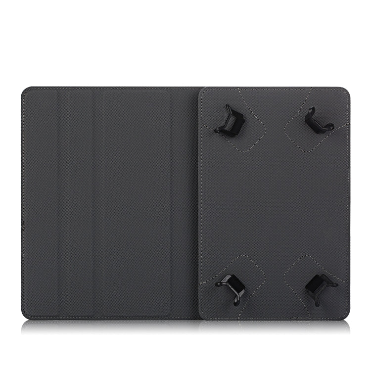For 7-8 inch Marble Cloth Texture Horizontal Flip Universal Tablet PC Leather Case with Pen Slot & Holder(Dark Blue) - 8 inch by PMC TechLife | Online Shopping South Africa | PMC TechLife | Buy Now Pay Later Mobicred