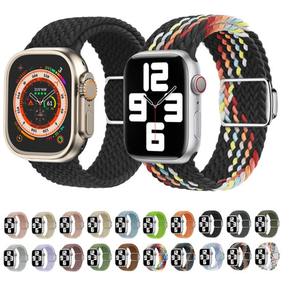 For Apple Watch Ultra 49mm Nylon Loop Magnetic Buckle Watch Band(Black) - Watch Bands by PMC Jewellery | Online Shopping South Africa | PMC Jewellery | Buy Now Pay Later Mobicred