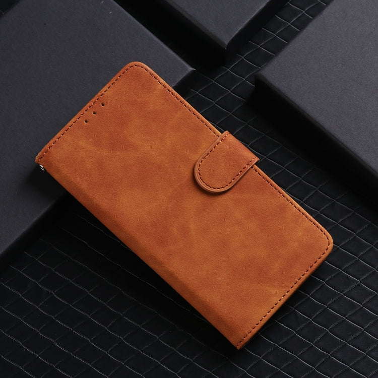 For Ulefone Note 20 Pro Skin Feel Magnetic Flip Leather Phone Case(Brown) - free shipping - PMC Jewellery - Order now!