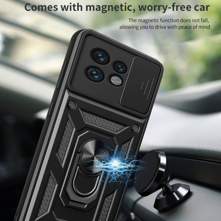 For Motorola Edge 40 Pro Sliding Camera Cover Design TPU+PC Phone Case(Gold) - free shipping - PMC TechLife - Order now!