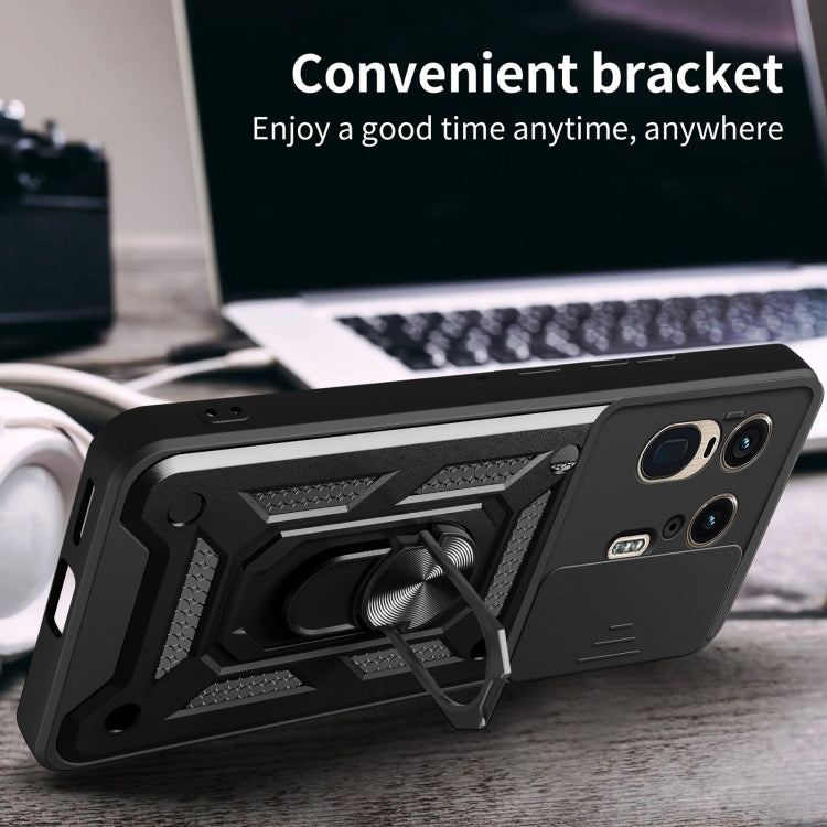 For Motorola Edge 50 Ultra Sliding Camera Cover Design TPU+PC Phone Case(Red) - free shipping - PMC TechLife - Order now!